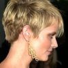 Very Short Pixie Haircuts With A Razored Side Part (Photo 25 of 25)