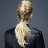 Twisted And Pinned Blonde Ponytails (Photo 24 of 25)