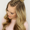 Half Up Top Knot Braid Hairstyles (Photo 4 of 25)