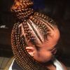 Cornrows And Senegalese Twists Ponytail Hairstyles (Photo 13 of 25)
