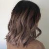 Brunette To Mauve Ombre Hairstyles For Long Wavy Bob (Photo 5 of 25)