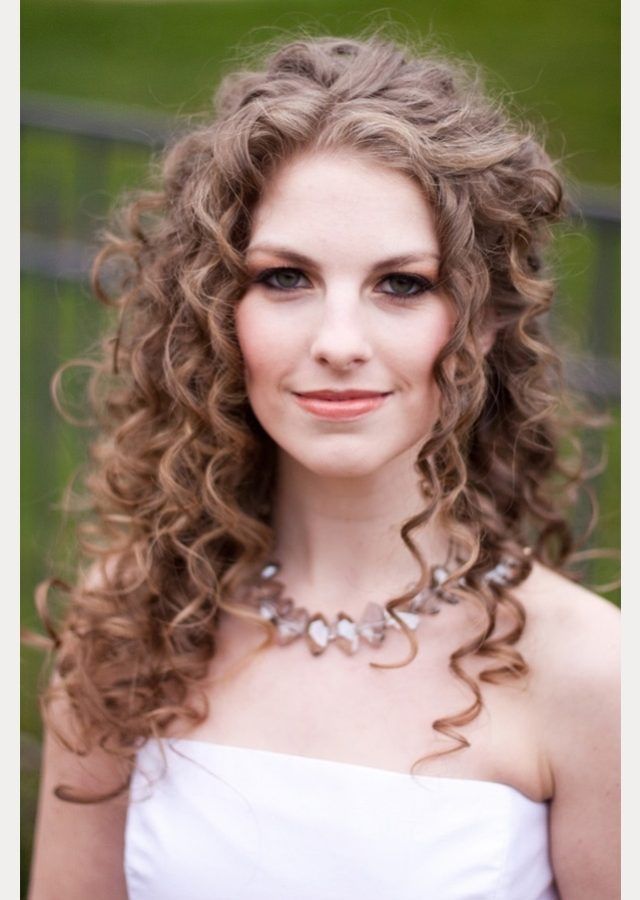 Best 15+ of Wedding Hairstyles for Long Natural Curly Hair