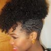 Naturally Textured Updo Hairstyles (Photo 2 of 25)