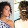 Updo Naturally Curly Hairstyles (Photo 2 of 15)