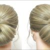 Updos Hairstyles Low Bun Haircuts (Photo 17 of 25)
