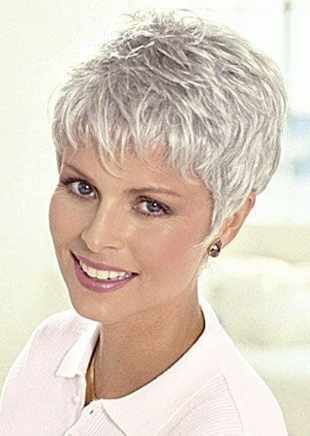 2024 Latest Gray Pixie Haircuts for Older Women