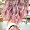 Pink Balayage Haircuts For Wavy Lob (Photo 2 of 25)