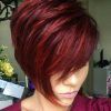 Pageboy Maroon Red Pixie Haircuts (Photo 5 of 25)