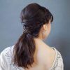Ponytail And Lacy Braid Hairstyles (Photo 8 of 25)