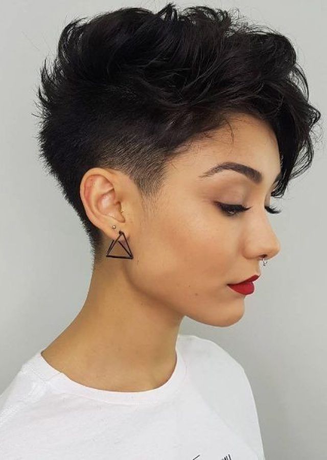 The 25 Best Collection of Edgy & Chic Short Curls Pixie Haircuts