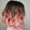Peach Wavy Stacked Hairstyles For Short Hair (Photo 4 of 25)