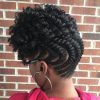 Flat Twist Updo Hairstyles On Natural Hair (Photo 6 of 15)