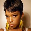 Short Haircuts For Black Women With Thick Hair (Photo 21 of 25)