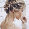 Updo Halo Braid Hairstyles (Photo 25 of 25)