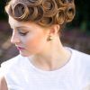 Pin Curls Wedding Hairstyles (Photo 1 of 15)
