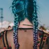 Blue Braided Festival Hairstyles (Photo 17 of 25)