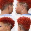 Black & Red Curls Mohawk Hairstyles (Photo 2 of 25)