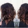 Brunette To Mauve Ombre Hairstyles For Long Wavy Bob (Photo 12 of 25)
