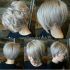 Top 25 of Half Bob Half Pixie Hairstyles with Cool Blonde Balayage
