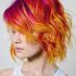 25 Best Ideas Red and Yellow Highlights in Braid Hairstyles