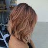 Rose Gold Blunt Lob Haircuts (Photo 2 of 25)