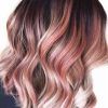 Pink Balayage Haircuts For Wavy Lob (Photo 18 of 25)
