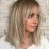 25 Best Ideas Lob with Face-framing Bangs