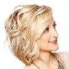 Lob Haircuts With Wavy Curtain Fringe Style (Photo 25 of 25)