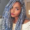 Blue And White Yarn Hairstyles (Photo 1 of 25)