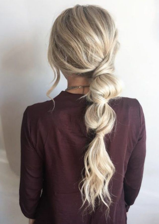 25 Best Bubble Pony Updo Hairstyles