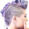 Icy Purple Mohawk Hairstyles With Shaved Sides (Photo 3 of 25)