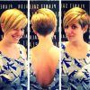 Asymmetrical Pixie Hairstyles With Pops Of Color (Photo 14 of 25)