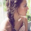 Side Swept Carousel Braid Hairstyles (Photo 8 of 25)