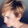 Edgy Textured Pixie Haircuts With Rose Gold Color (Photo 7 of 25)
