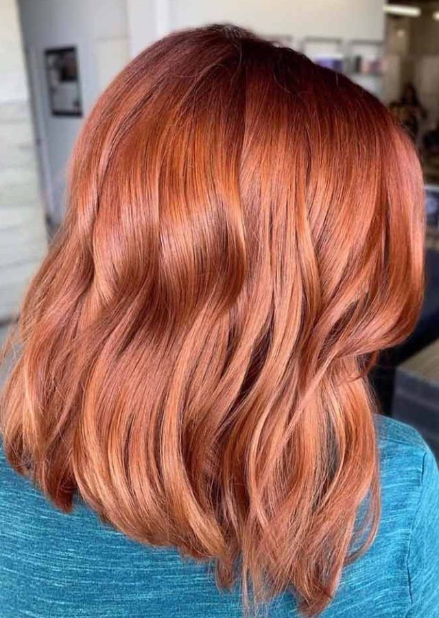 25 Best Collection of Copper Medium Length Hairstyles