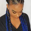 Cornrow Ombre Ponytail Micro Braid Hairstyles (Photo 10 of 25)