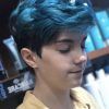 Blue Punky Pixie Hairstyles With Undercut (Photo 2 of 25)