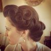 Pin Curls Wedding Hairstyles (Photo 7 of 15)