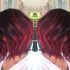 Bright Red Short Hairstyles