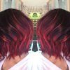 Bright Red Short Hairstyles (Photo 1 of 25)