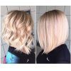 Angled Wavy Lob Blonde Hairstyles (Photo 8 of 25)