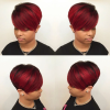 Red And Black Short Hairstyles (Photo 6 of 25)
