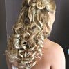 Half Up Wedding Hairstyles Long Curly Hair (Photo 5 of 15)