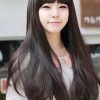 Blunt Bangs Asian Hairstyles (Photo 1 of 25)