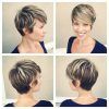 Pixie Bob Hairstyles With Soft Blonde Highlights (Photo 2 of 25)