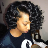 Bouncy Curly Black Bob Hairstyles (Photo 8 of 25)