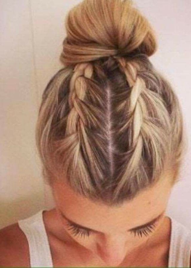 15 Ideas of Updo Hairstyles with French Braid