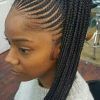 High Ponytail Hairstyles With Jumbo Cornrows (Photo 3 of 25)
