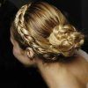 Rolled Roses Braids Hairstyles (Photo 2 of 25)