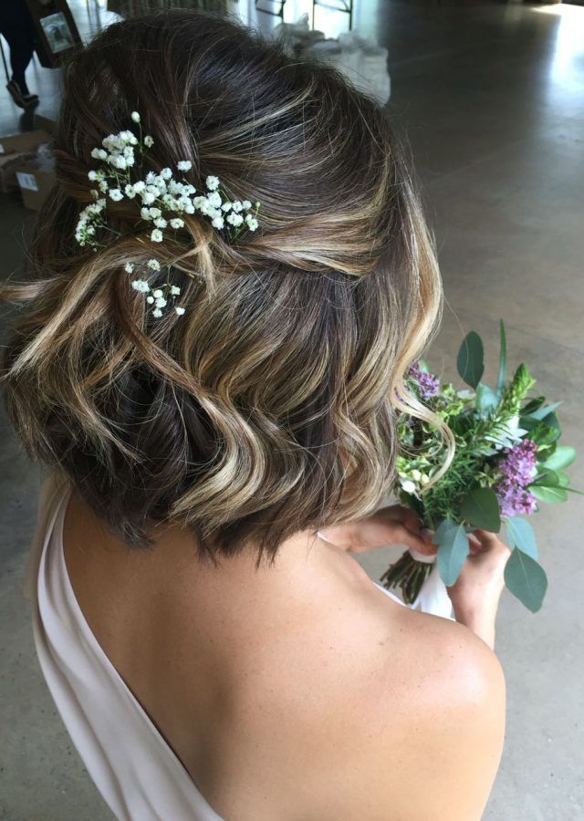 The 25 Best Collection of Hairstyles for Short Hair for Wedding